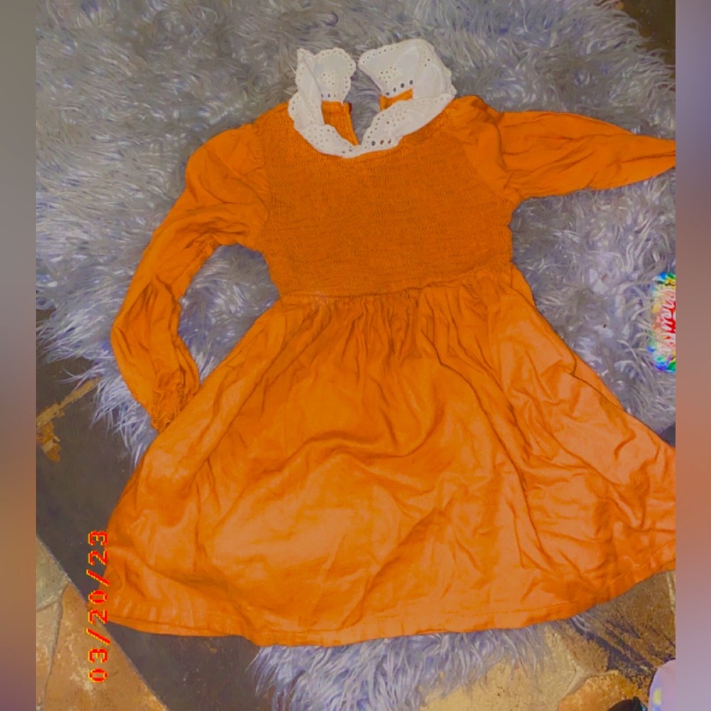 Toddler Girl Thanksgivings dress